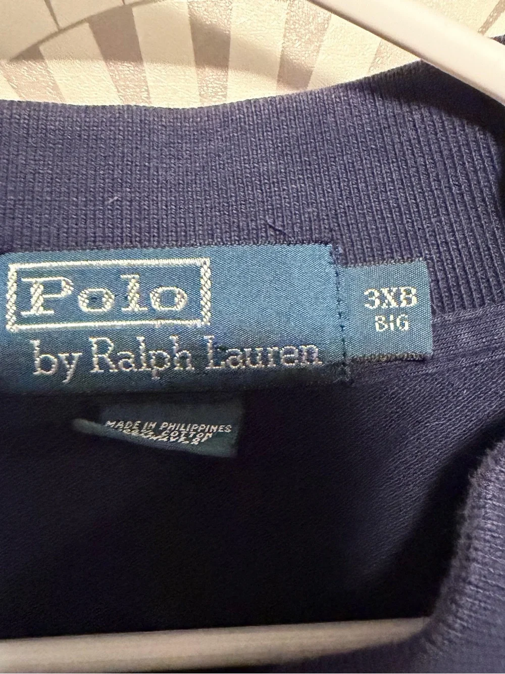 Polo Ralph Lauren Men's Navy Classic Polo Shirt with Large Embroidered Pony 3XB